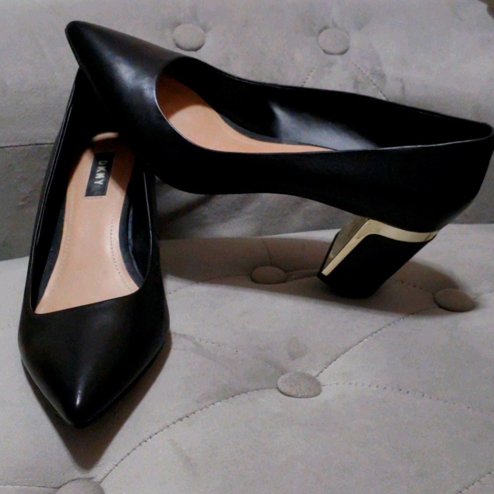 DKNY Block Heels